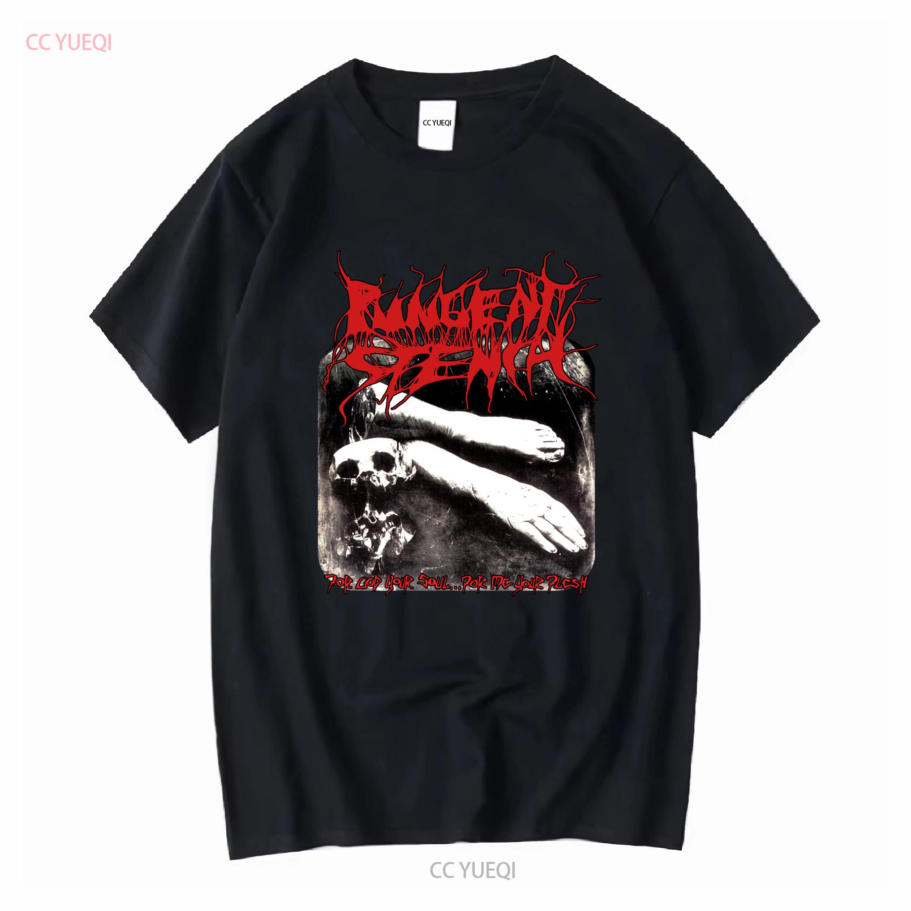 

Pungent Stench for god T shirt death metal gorguts carcass repulsion napalm long or short sleeves vintage Washed fashion Soft 4XL