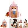 Versatile Unisex Childrens Backpack With Playful Cartoon Style And Spacious Interior
