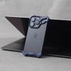 Metalowe etui z tytanu na telefon IPhone 16 15 14 13 Pro Max Folia na obiektyw Narożne podkładki z aluminium Zderzak Odporne na wstrząsy Bezramkowe etui