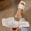 Fashion Summer New Fashion Casual Versatile Flat Slippers Beach Low Heel Trendy Women Sandals Fashion Women Shoes Slides Women