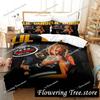 Lil Durk Bedding Set Single Twin Full Queen King Size Bed Set Aldult Kid Bedroom Duvetcover Sets Anime Parure De Lit Bed