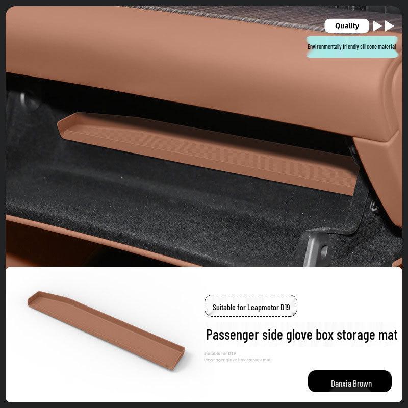 Leapmotor D19 Front Glove Box Silicone Mat - Interior Car Accessory