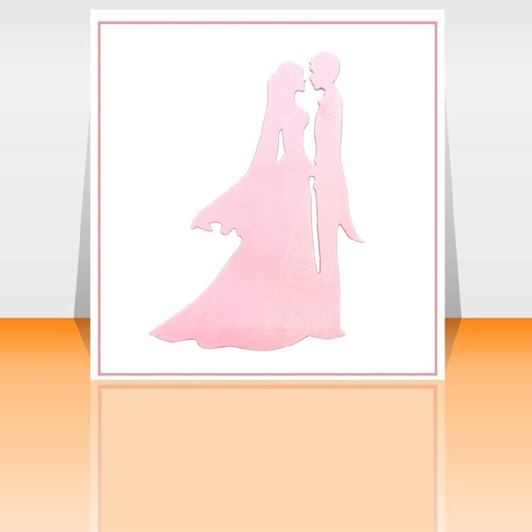 Wedding Scene Metal Die Cuts Stencil for DIY Card Making Journaling Decorations