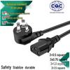 National Standard Three-Hole Cloverleaf Power Cord for Printers