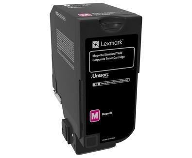 Lexmark 74C2SM0 Toner Cartridge, Magenta