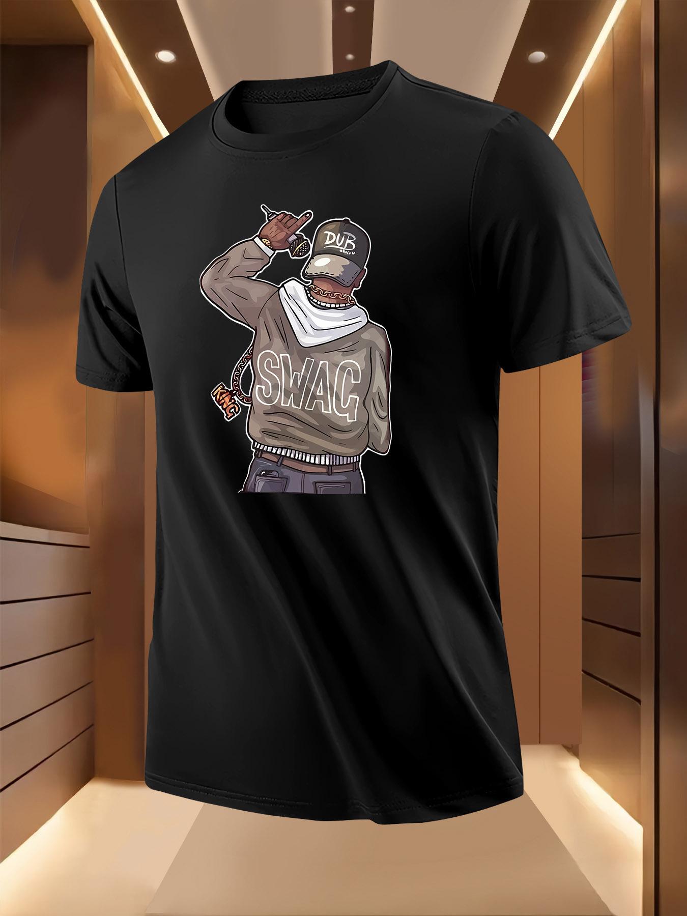 Streetwear Graphic Tshirt - Lightweight Breathable Polyes... XXXXL