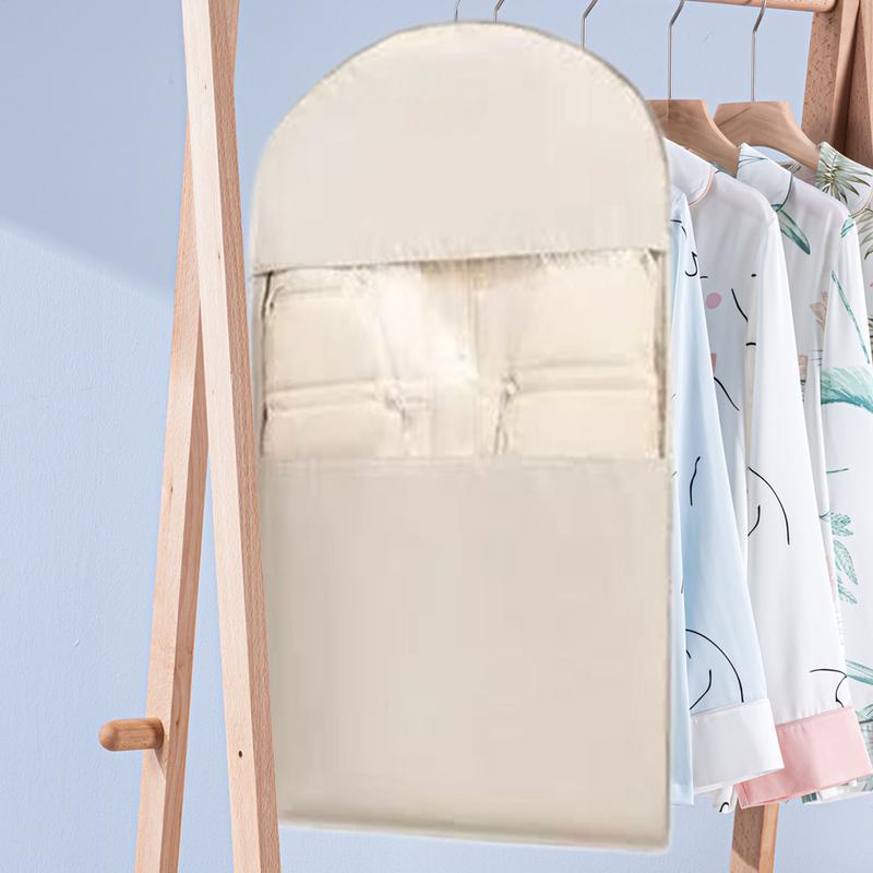Pokrowce na płaszcze do przechowywania w szafie Pokrowiec do przechowywania płaszczy z samozaciskowym zamkiem oszczędzający miejsce organizer do domu, podróży, na ślub