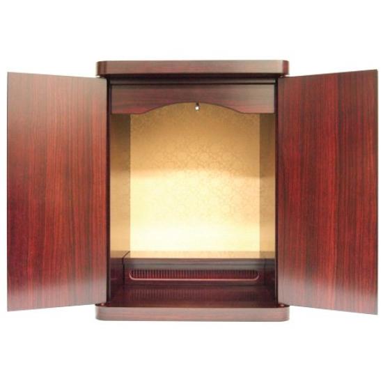 Buddhist Altar Shop Takita Shoten Buddhist Altar Compact Buddhist Altar Temari Rosewood Style 2 Doors 13 Height 39cm X Width 30cm Mini Altar Made In