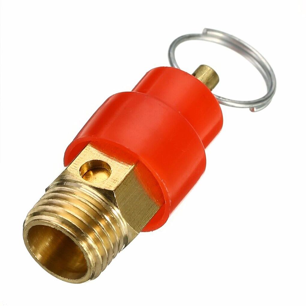 2Pcs Brass Air Compressor Safety Relief Valve Power Tools Tools Power Tool Valve Tool