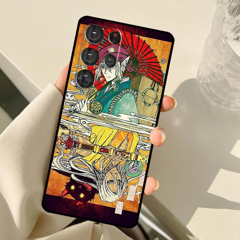 Ukiyoe mononoke Kusuriuri Hülle Für Samsung Galaxy S24 Ultra S21 S22 S23 S25 Ultra S9 S10 Plus S20 FE S25 FE Rückseite