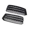 1Pair Black Left Right Front Hood Fog Light Lower Grill Grilles Cover For F30 F31 2011-2018 8XA807681B9B9