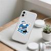 50Pcs/100Pcs Blue Merry Christmas Stickers DIY Fashion Waterproof Doodle Decals Stickers