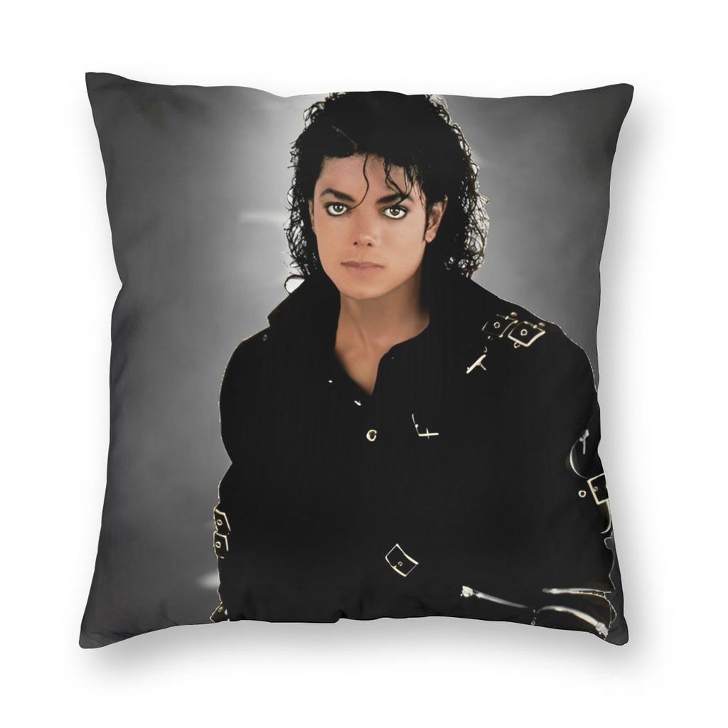 Singer M-Michael Jackson Dangerous Pillowcase Printing Fabric Cushion Cover Decorative Pillow Case Cover Sofa 40*40Cm