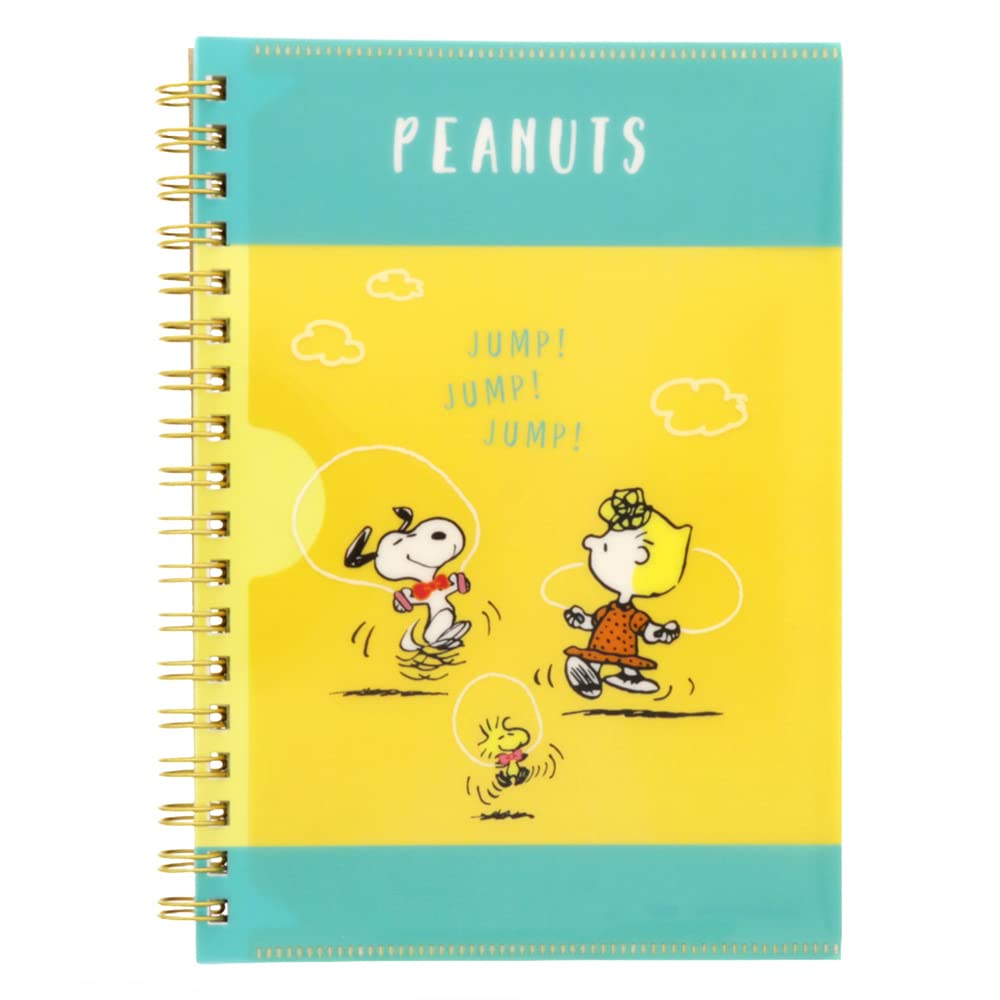 

Sunstar Stationery Блокнот на кольцах Snoopy Игра с цветами Желтый S2639718