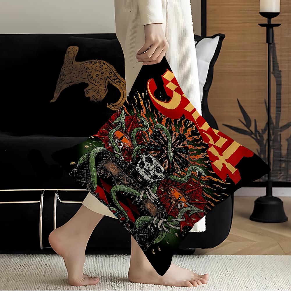 G-Ghost B-Band Pillow Anime Pillow Sofa Bed Head Pillow Cover Cushion Cover 45x45 Cm Fashion