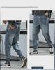 Men's Loose-Fit Straight Workwear Jeans: Trendy Korean-Style Harem Pants for Spring & Autumn