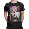 Mitsuri Kanroji Demon Slayer T-Shirt für Herren Love Hashira Neuheit Baumwoll-T-Shirts Rundhals Kurzarm T-Shirts Druck Kleidung