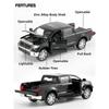 Toyota Tundra Pickup-Trucks im Maßstab 1/32, Druckguss-Autos, Modellspielzeug, Zinklegierungsspielzeug mit Ton und Licht, Rückzug, Geburtstagsgeschenke für Kinder