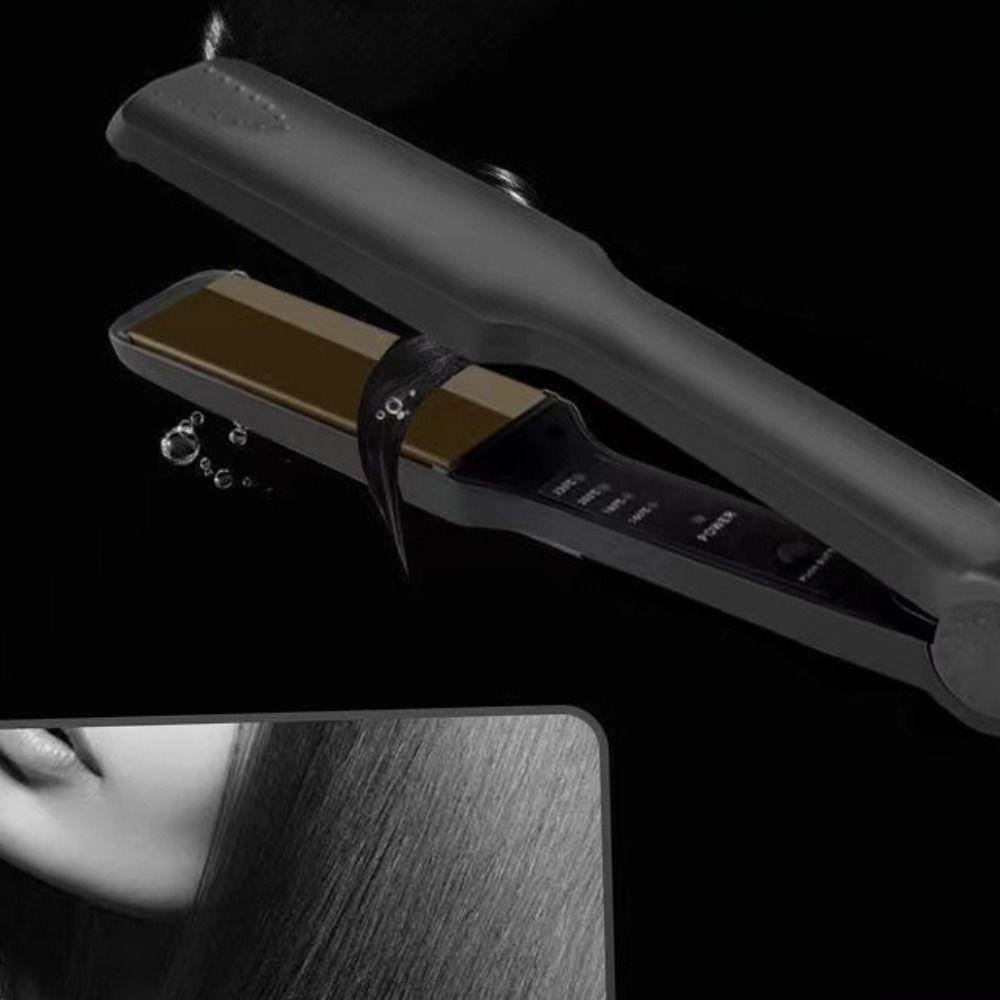 Widened Electric Hair Straightener Ceramic Glaze Bangs Heating Plate Hair Styling Tool Performance