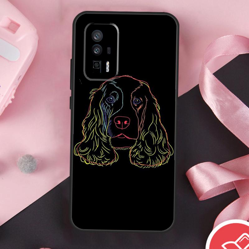 Funny Cocker Spaniel Dog Case For POCO X3 X5 X6 F6 Pro M6 M5s F3 F5 Xiaomi 11T 12T 13T Pro 14 Ultra 12 13 Lite Cover