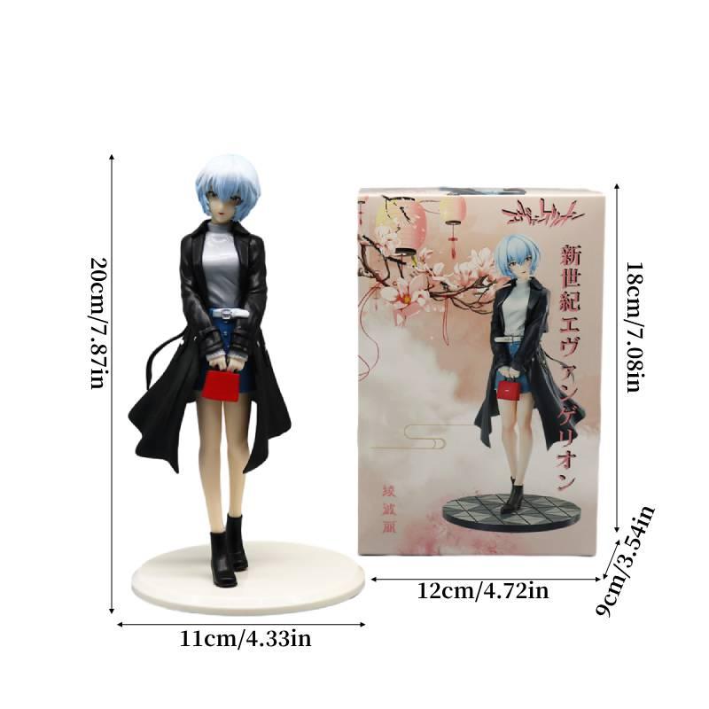 Рей Аянами Евангелион Киношная версия ПВХ Фигурка 20 см