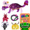 Garten Of Banban Plush Toy Super Soft Short Plush Yellow Four-eyed Muscle Bull Doctor Lady Big Bow Snake Dual-headed Red Turtle Blue Bull Frank