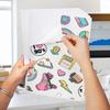 Premium Printable Vinyl Sticker Paper 50 Matte White Waterproof Decal Paper Sheets for Inkjet Printer Standard Letter Size 8.5"