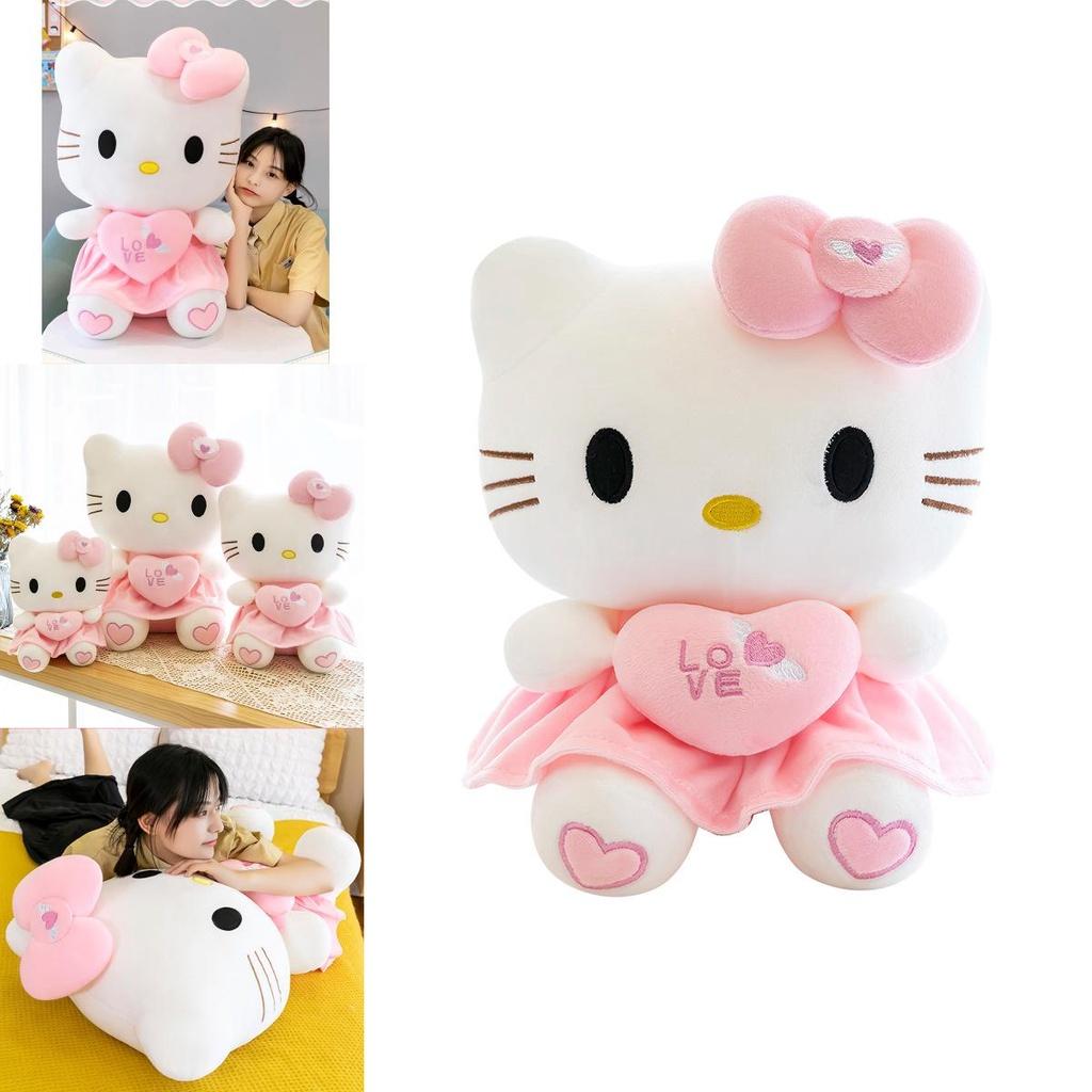 Rozkošný plyšový zvířátko panenka Hello Kitty Perfektní dárek pro děti