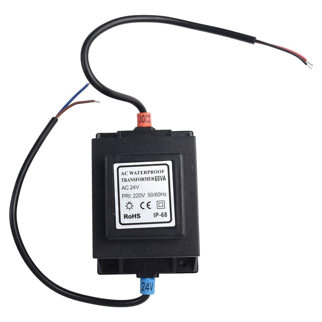 24V AC/AC Power Transformer Cable 0.3m Epoxy Resin