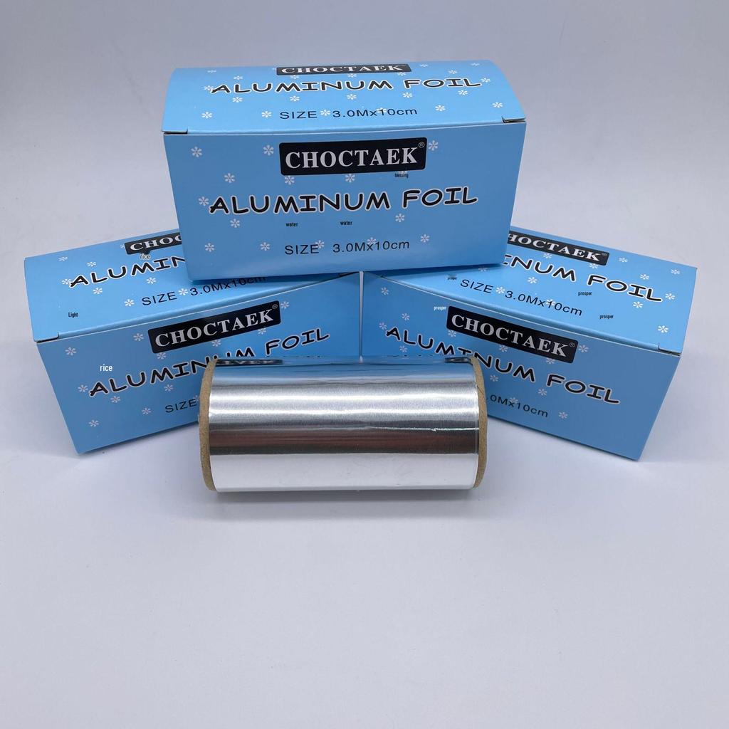 Thickened Tin Foil for Nail Art, Hair Salon, Perms, Nail Removal, Highlights, Hair Dyeing, Barber Tools