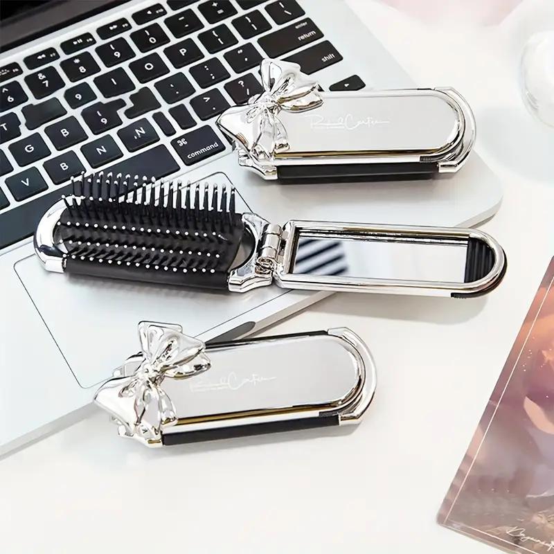 Portable Comb Airbag Air Cushion Comb Ladies Special Simple Fashion Comb Mirror One Folding Small Comb For Travel Outdoor