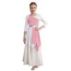 Kindermädchen-Ballett-Tutu-Tanzkleid, ärmellos, lyrisches Tanztrikot, Bühnenkostüm