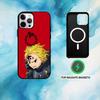 Seven D-Deadly Sins Meliodas Phone Case For iPhone17,16,15,14,13,12,11 Plus,Pro Max Magnetic For Magsafe Wireless Charging