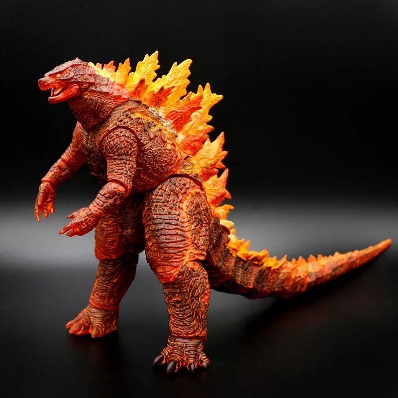 Exquisite Burning Godzilla Actionfiguren mit beweglichen Gelenken zur Ausstellung und Dekoration