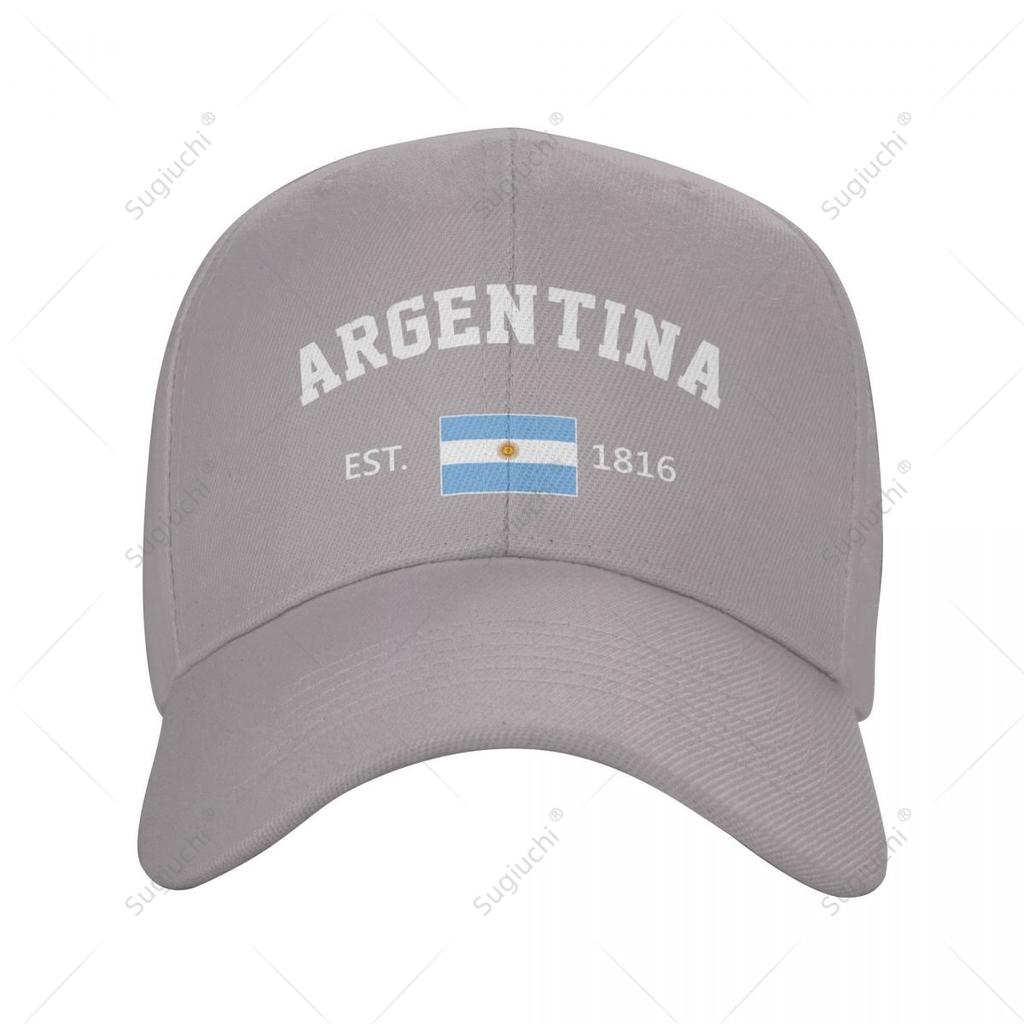 Unisex Baseball Cap Argentina EST Independence Day Wild Sun Shade Peaked Adjustable Outdoor Caps for Unisex Women