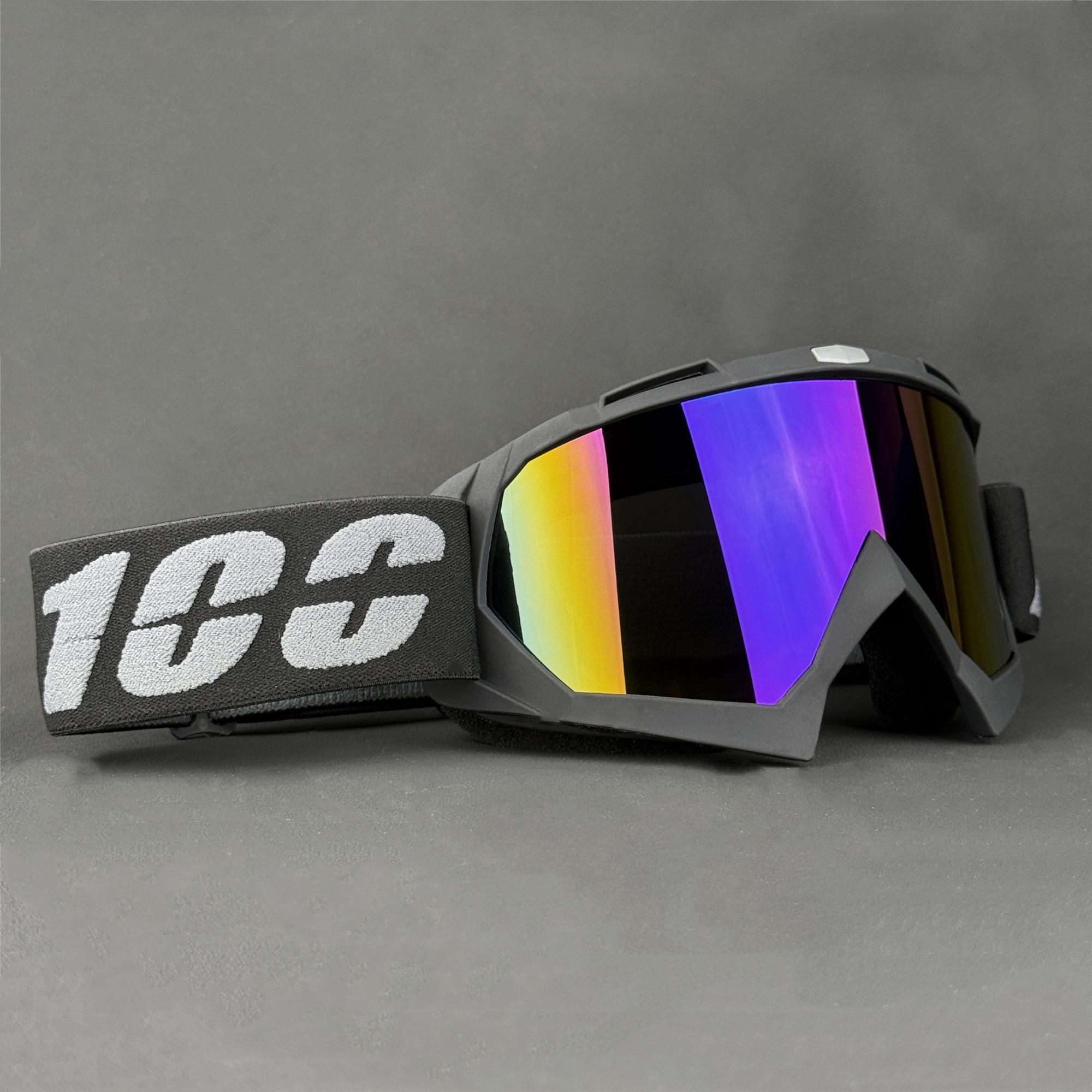 Anti Fog Windproof Lightweight Goggles with Multi Color Lens for Multi Terrain Vehicles