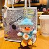 Soft Duck Plush Keyring Cute Egg Backpack Keychain For Students And Friends