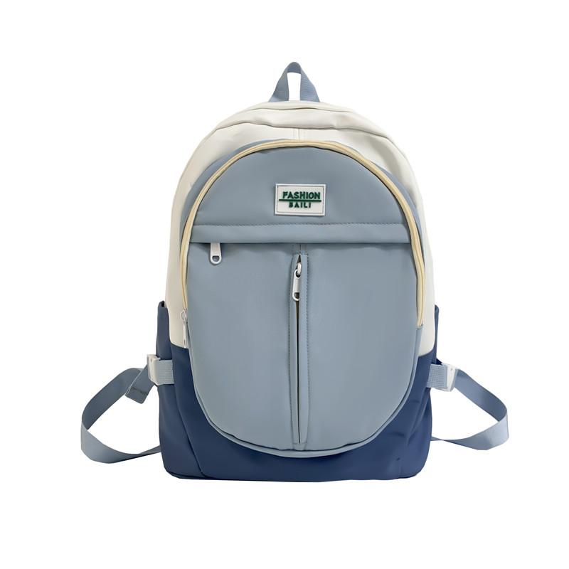 

Рюкзак в клетку для старшеклассников, женский холщовый рюкзак синий