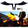 8Mm 10Mm Black Motorcycle Rearview Side Mirrors Blade Compatible With Harley Sportster  Iron 883 Road King Street Softail Electra Glide