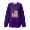 Women's Fashion Long-Sleeve Pullover Sweatshirt With Fun Movie-Themed Print