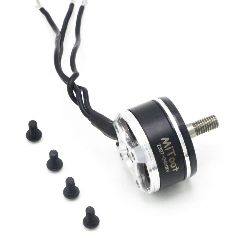 4set/lot Mitoot R2307 2400KV 2-5S Brushless Motor For X220 250 280 300 RC Drone FPV Racing