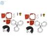 Carburetor Rebuild Kit for Johnson Evinrude  V4 V6 90 100 115 150 175 HP Carb 2x