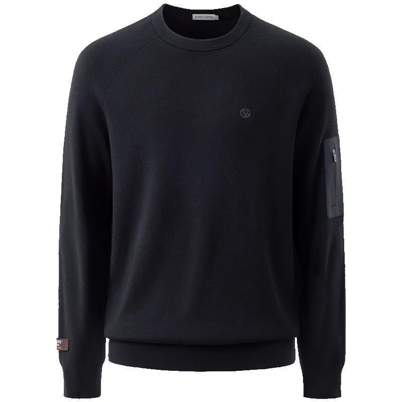 

GIOVANNI VALENTINO Men s Wool Blend Crew Neck Sweater 2XL