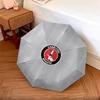 Charlton Athletic FC  pattern, automatic folding umbrella, portable and foldable design, 8 ribs, a Christmas or birthday gift.
