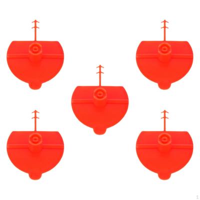 5x Foaming Foam Spray Nozzle Fan Shaped Nozzles Replacement Effective Easy To Use Caulking Tool for