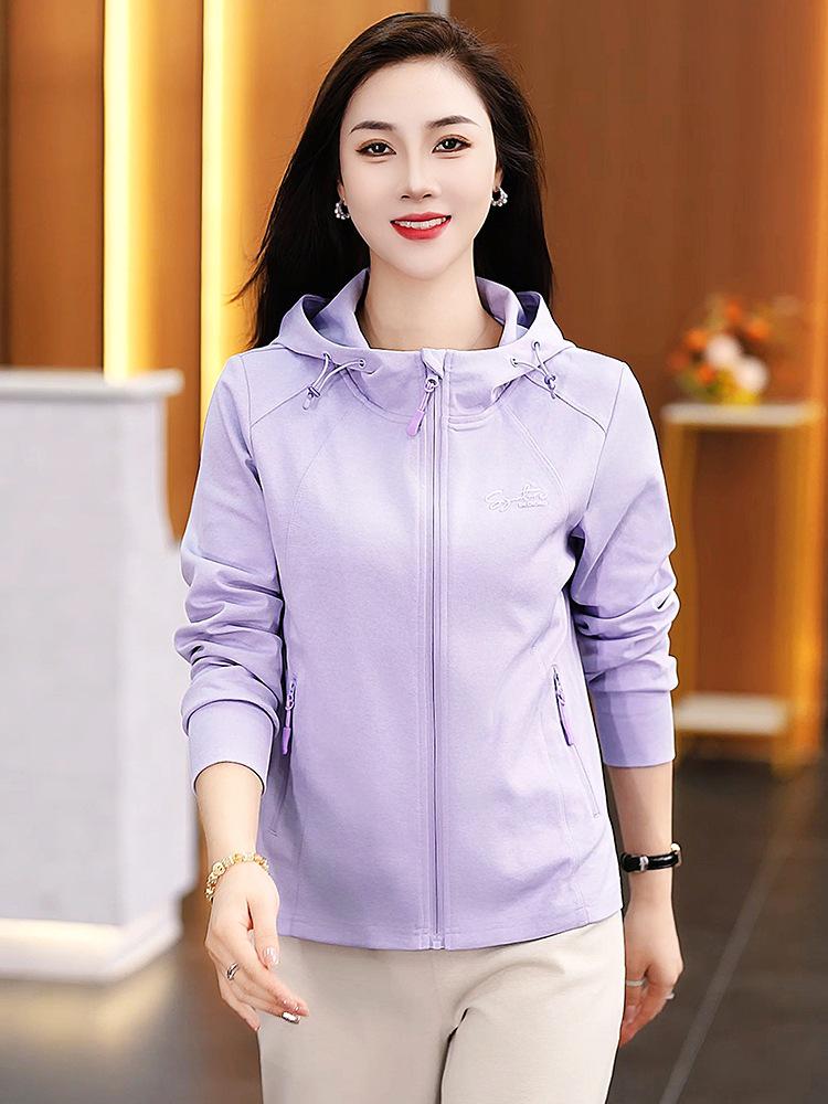Women's 2025 Hooded Long Sleeve Autumn Coat – Fashionable and Stylish Outerwear