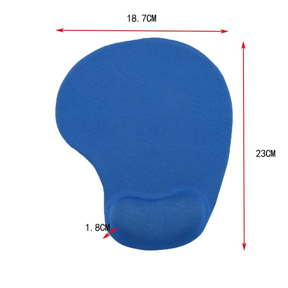 Office Mousepad with Gel Wrist Support Ergonomic Gaming Desktop Mouse Pad Wrist Rest Soft Non Slip Mouse Pad Drop Shipping