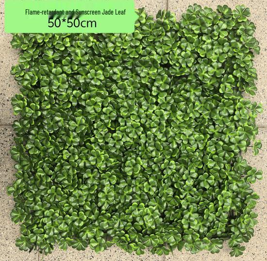 Flame-Retardant Green Wall: Anti-Aging Lawn Decoration for Malls & Backgrounds