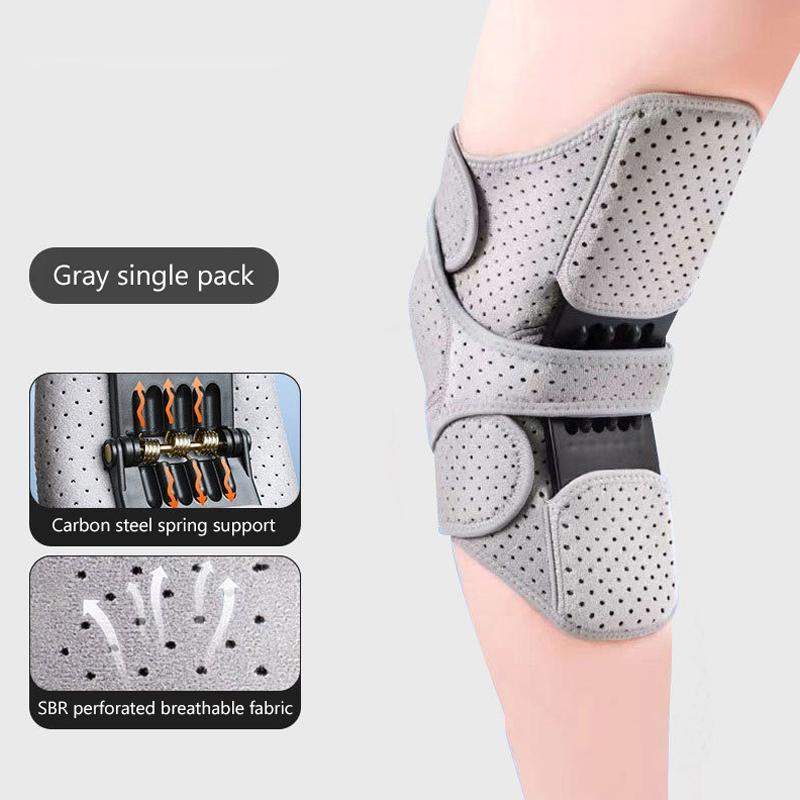 1 Coppia Supporto Articolazione Stabilizzatrice Ginocchiera con Cinturino Regolabile Manicotto a Compressione Ginocchiera Traspirante Ginocchiera Stabilizzatrice a Molla