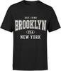 T-shirt New York Usa College Classic Streetwear Retro Men's S